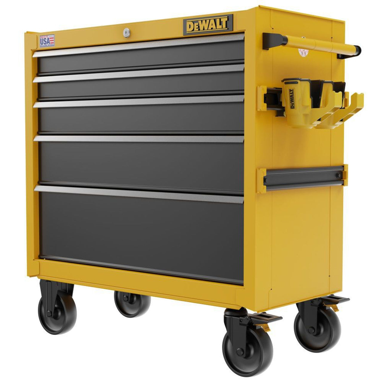 DEWALT DEW-DWST37052 37in 5-Drawer Rolling Tool Cabinet