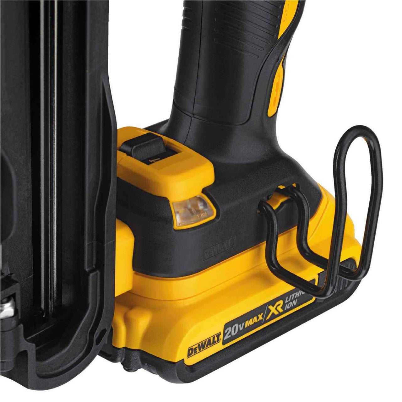 DEWALT DEW-DCN650D1 20V MAX XR 15 Ga Angled Finish Nailer Kit with 2.0Ah Battery