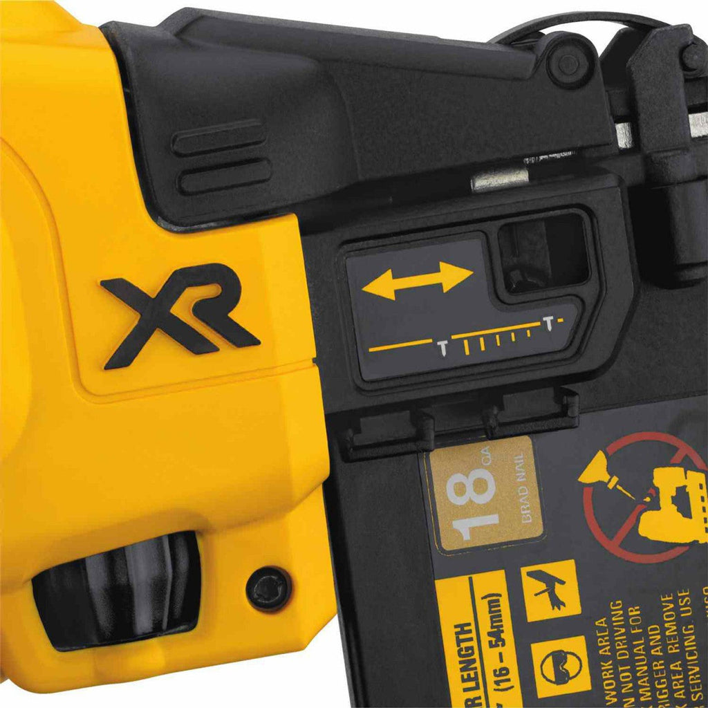 DEWALT DEW-DCN680D1 20V MAX XR Brushless 18G Brad Nailer 2.0Ah Kit