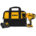 DEWALT DEW-DCN660D1 20V MAX 16ga Angled Brushless Cordless Finish Nailer Kit -2AH Kit