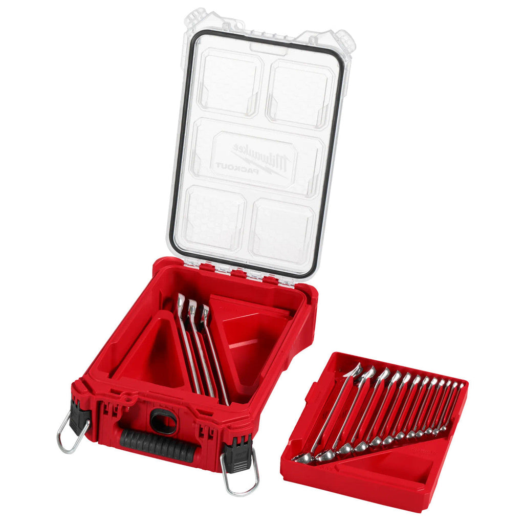 Milwaukee MIL-48-22-9484 15PC SAE Combination Wrench Set with PACKOUT Compact Organizer