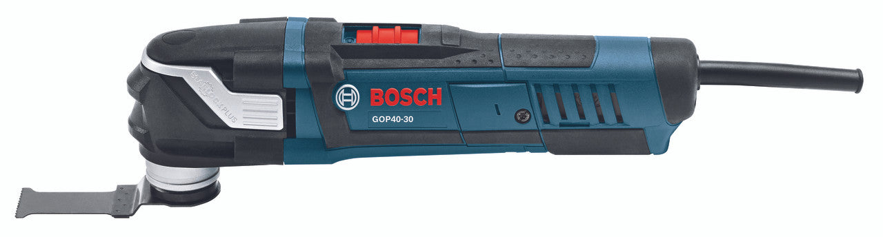 Bosch BOS-GOP40-30B StarlockPlus Oscillating Multi-Tool Kit with Snap-In Blade Attachment
