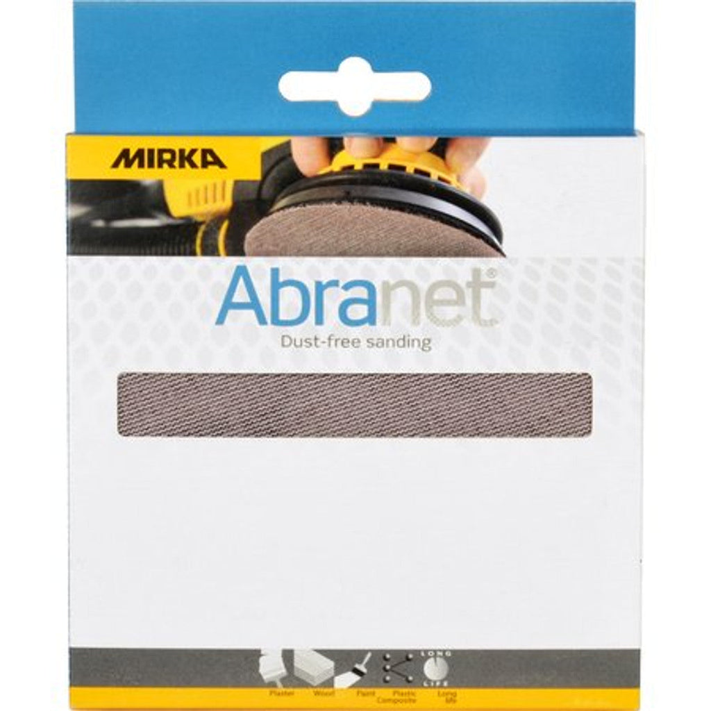 Mirka Abrasives MIR-9A-232-100PK 10pk 5in Abranet Mesh Grip Discs