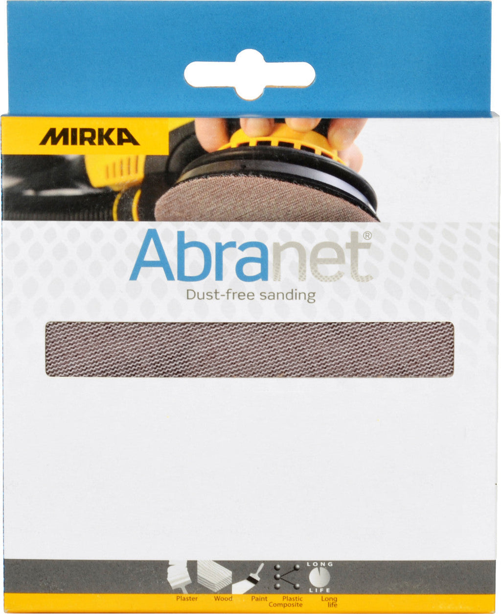 Mirka Abrasives MIR-9A-241-10PK 10pk 6in Abranet Mesh Grip Discs
