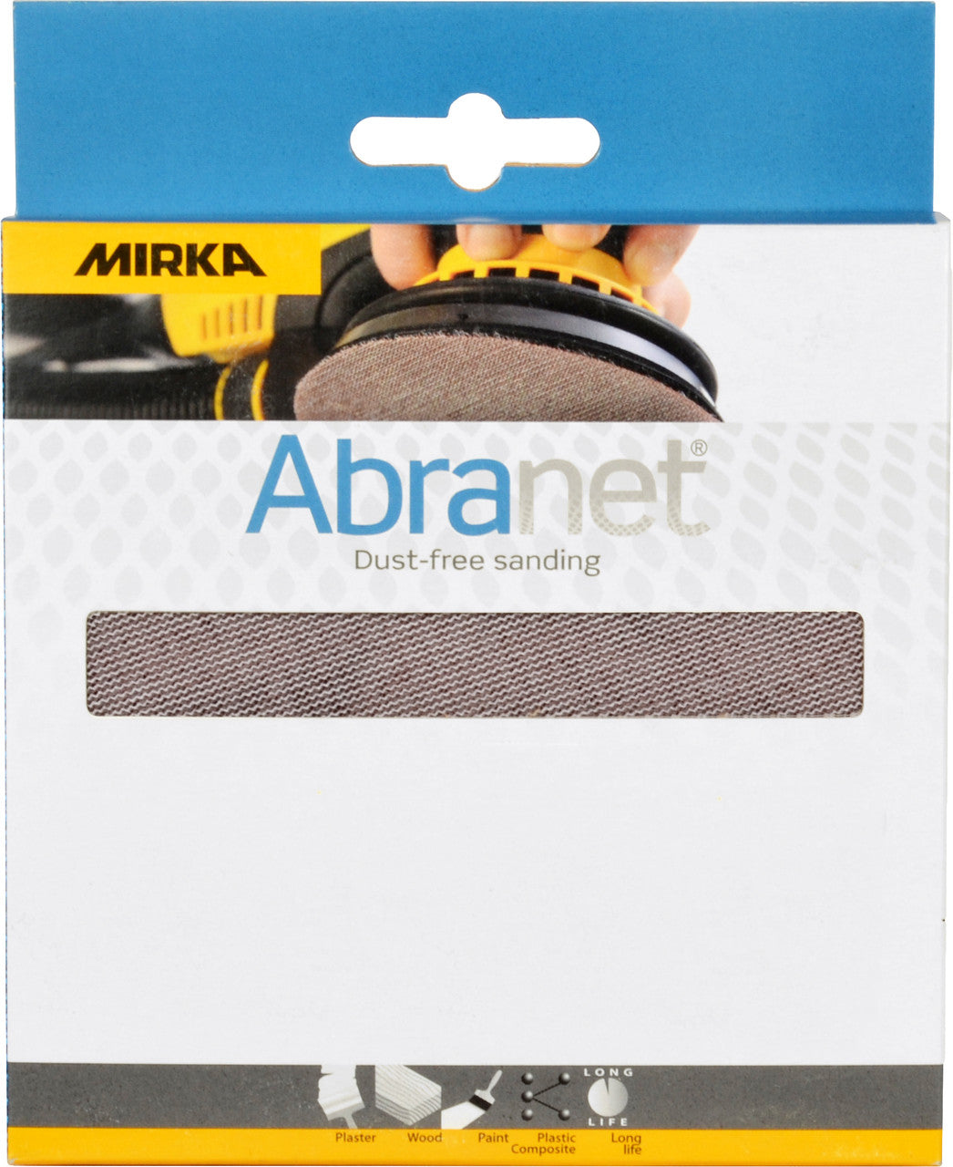 Mirka Abrasives MIR-9A-241-10PK 10pk 6in Abranet Mesh Grip Discs