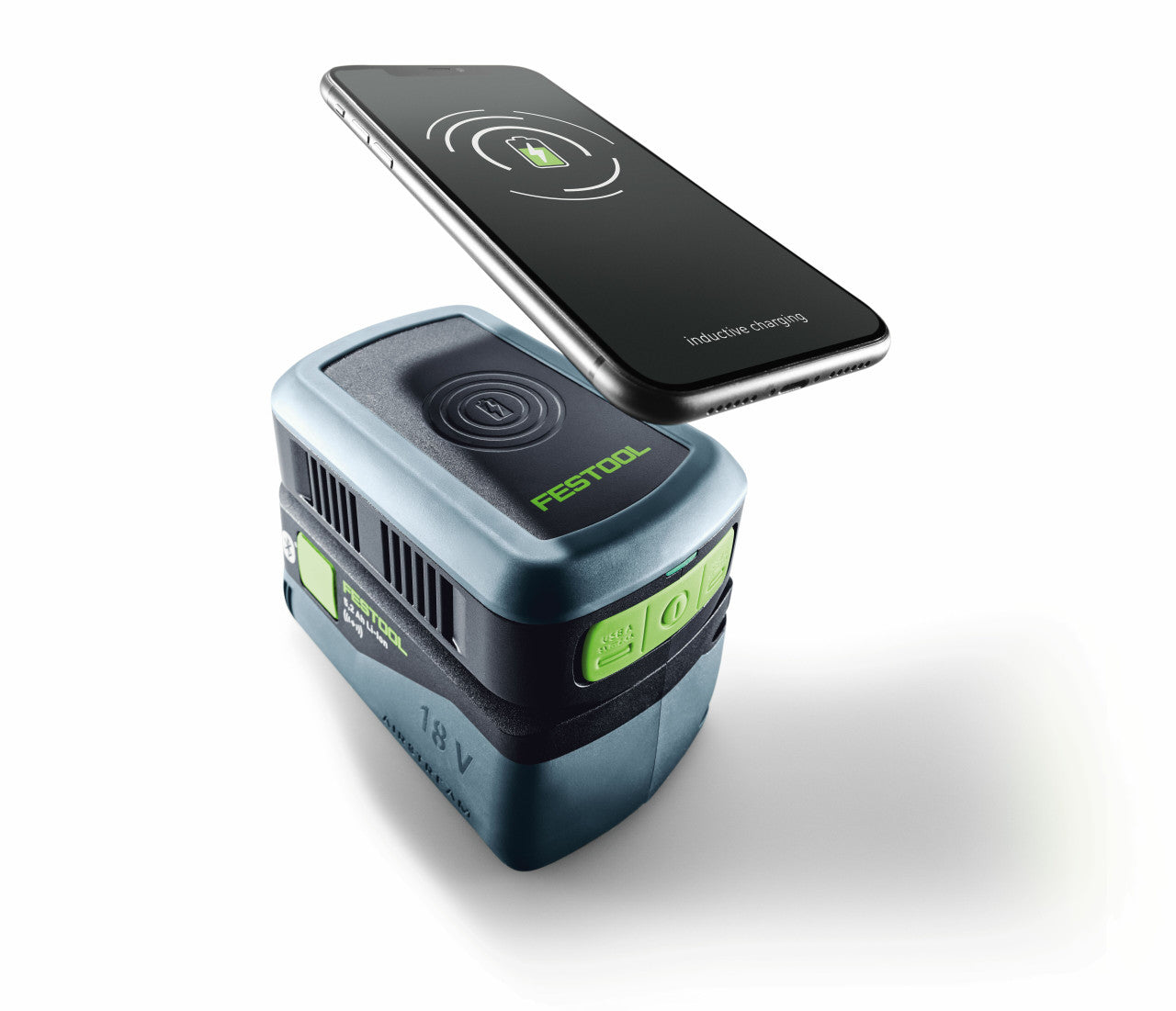 Festool FES-577155 PHC 18 Wireless & USB Phone Charger