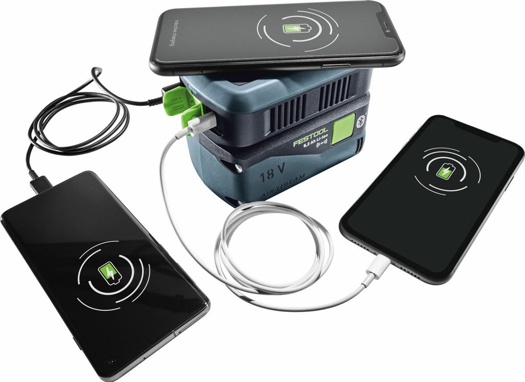 Festool FES-577155 PHC 18 Wireless & USB Phone Charger