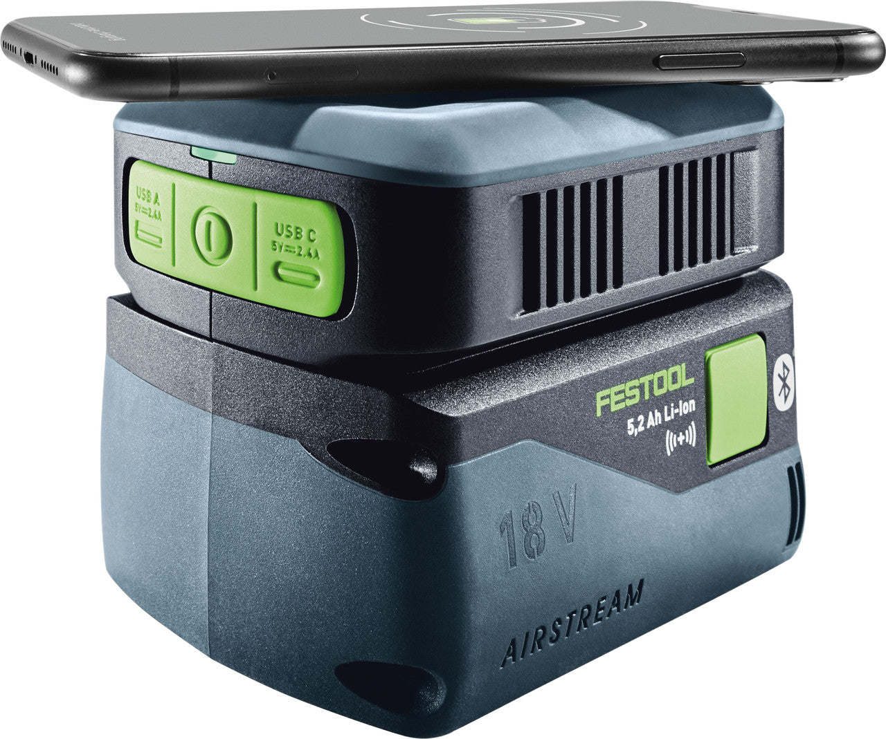 Festool FES-577155 PHC 18 Wireless & USB Phone Charger