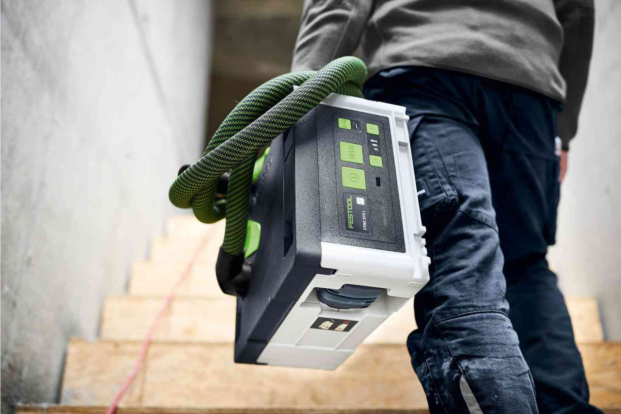 Festool FES-577390 Cordless Mobile Dust Extractor CLEANTEC CTC SYS I HEPA-Plus