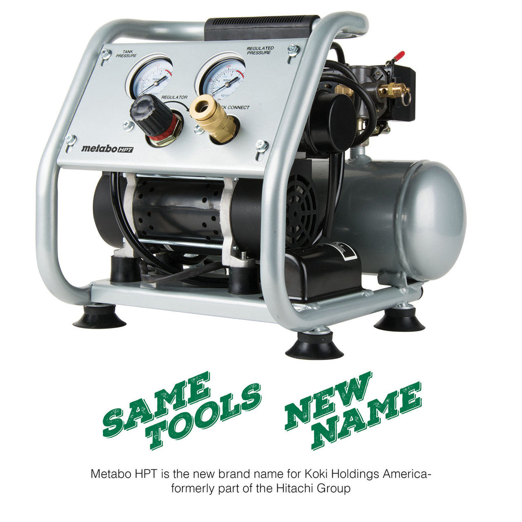 Metabo-HPT HPT-EC28M 1-Gallon Portable Electric Horizontal Air Compressor