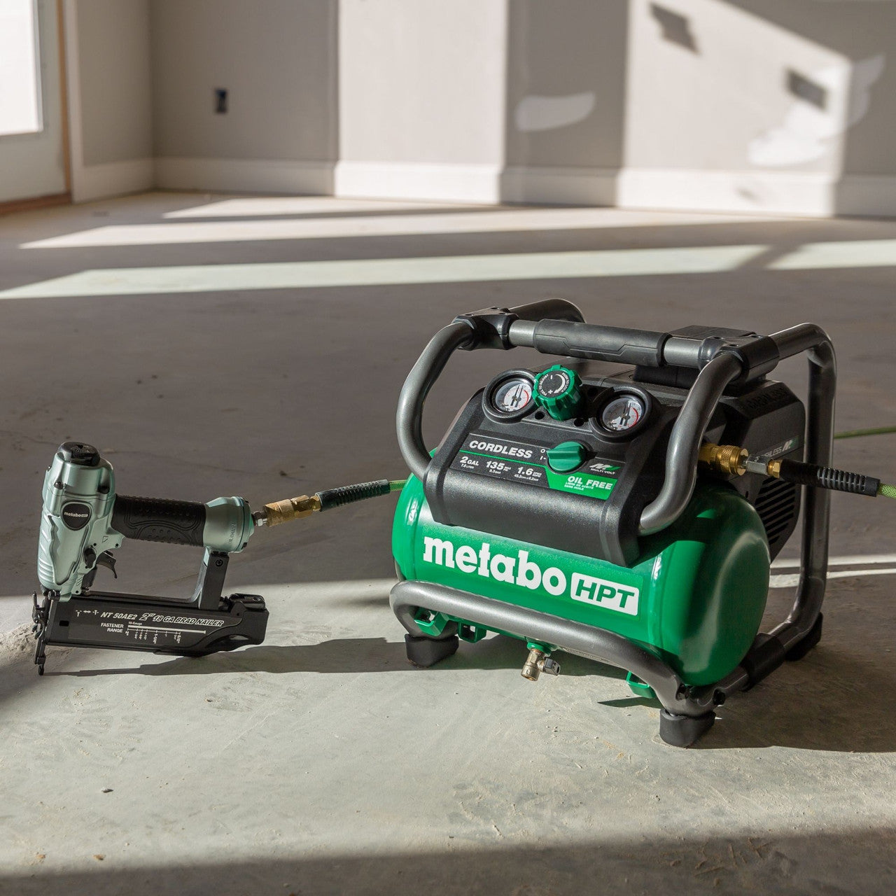 Metabo-HPT HPT-EC36DAQ4M 2-Gal 36V MultiVolt Cordless Brushless Compressor