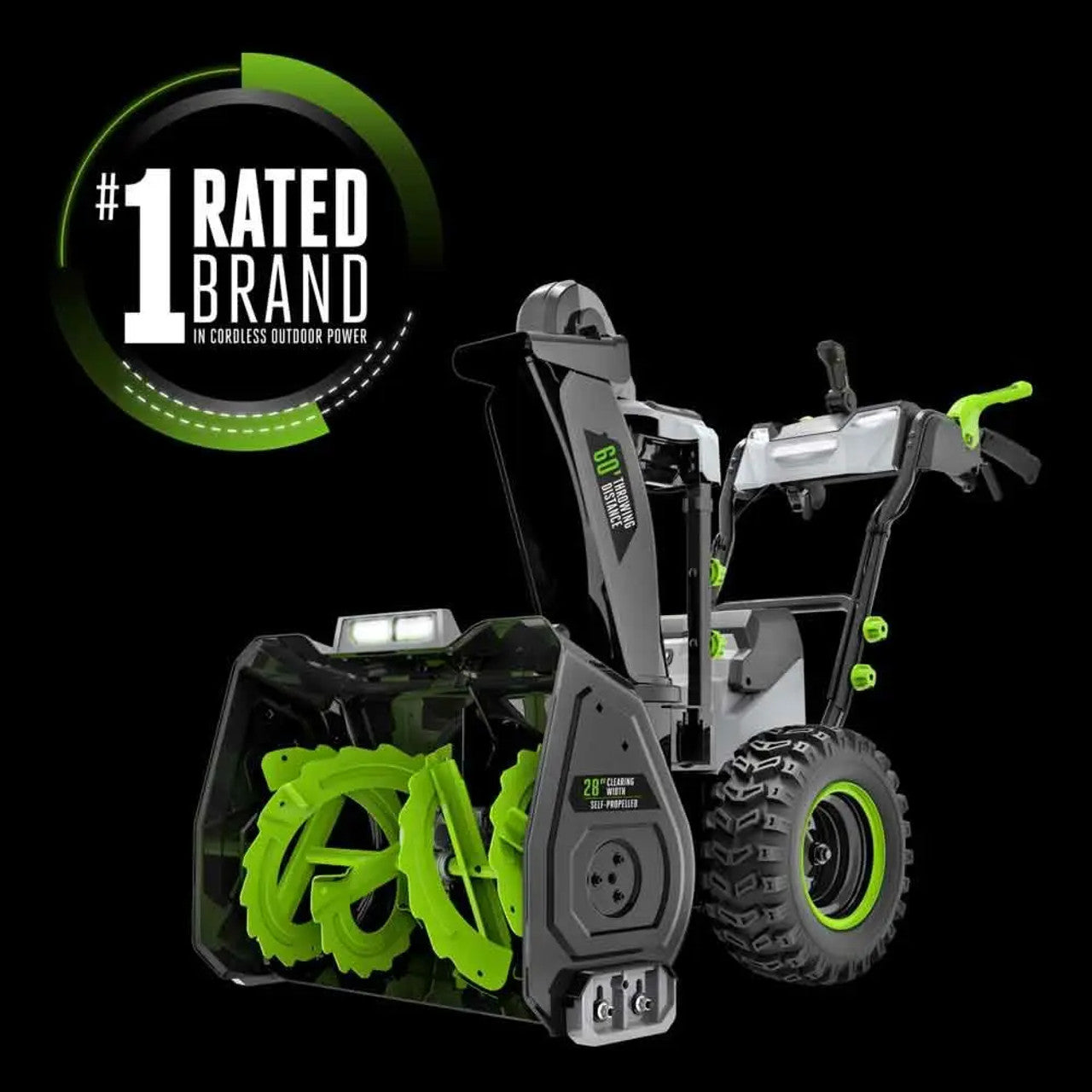 EGO Power EGO-SNT2807 POWER+ 28in Self-propelled 2-stage Snow Blower With Peak Power 12Ah KIT