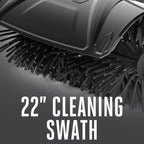 EGO Power EGO-BBA2100 22in Multi-Head System Bristle Brush Attachment