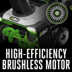 EGO Power EGO-SNT2114 POWER+ 21in Dual Port Snow Blower With Steel Auger KIT with 2 x 7.5Ah Batteries