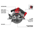 Milwaukee MIL-2833-20 M18 FUEL 6-1/2in Circular Saw (Bare Tool)