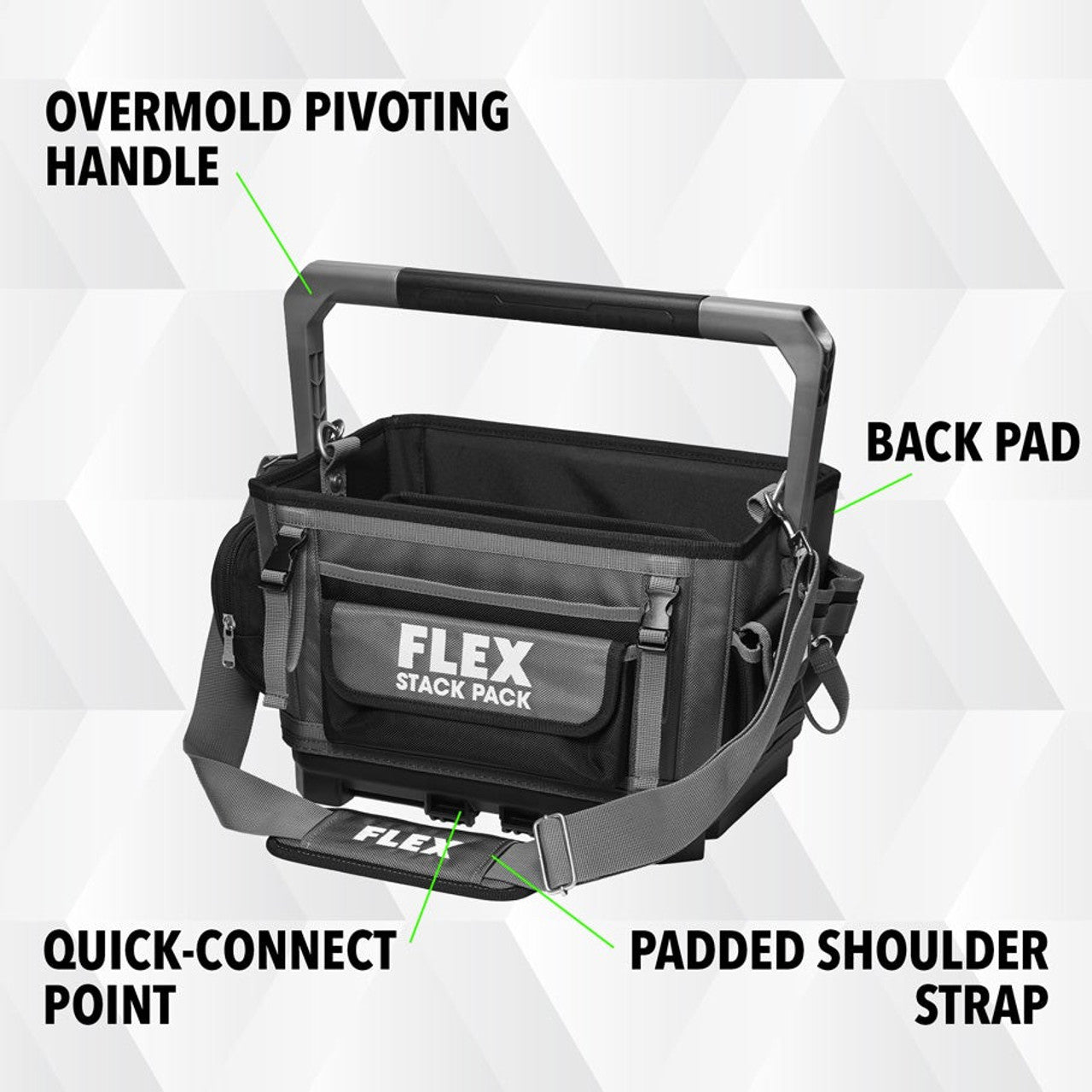FLEX FL-FS1201 STACK PACK - 16in Soft Tote