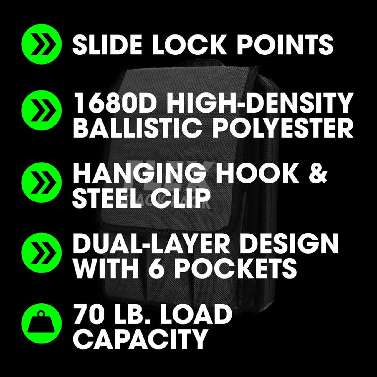 FLEX FL-FS1202 STACK PACK - Hand Tool Soft Pouch