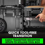 FLEX FL-FS1504 STACK PACK - Rolling Tool Box Mount
