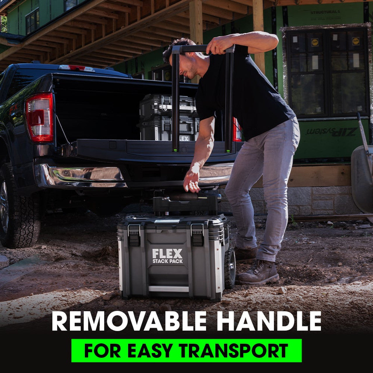 FLEX FL-FSM1101-3 STACK PACK 3in1 Tool Box