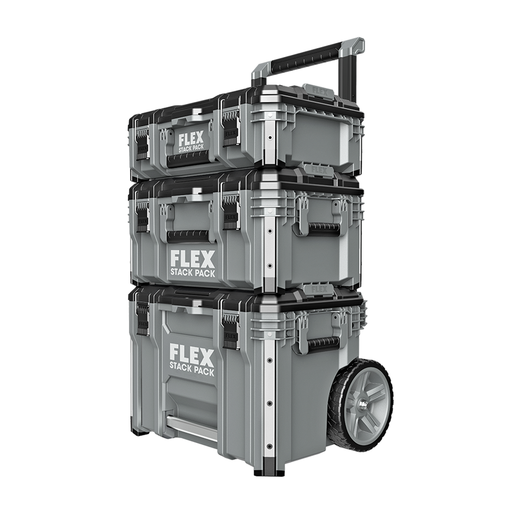 FLEX FL-FSM1101-3 STACK PACK 3in1 Tool Box