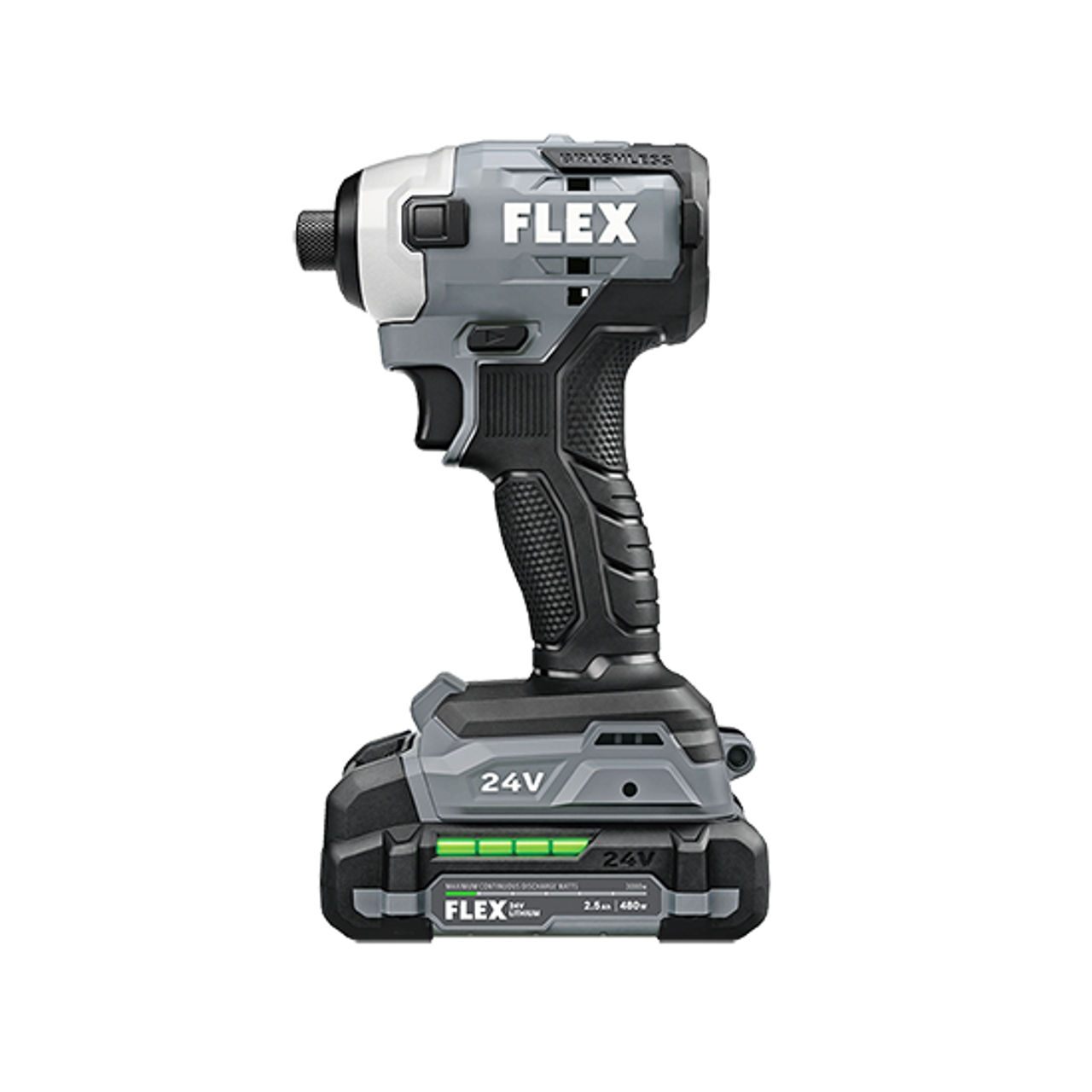 FLEX FL-FX1351-2A 24V 1/4in Hex Impact Driver 2x 2.5Ah Kit