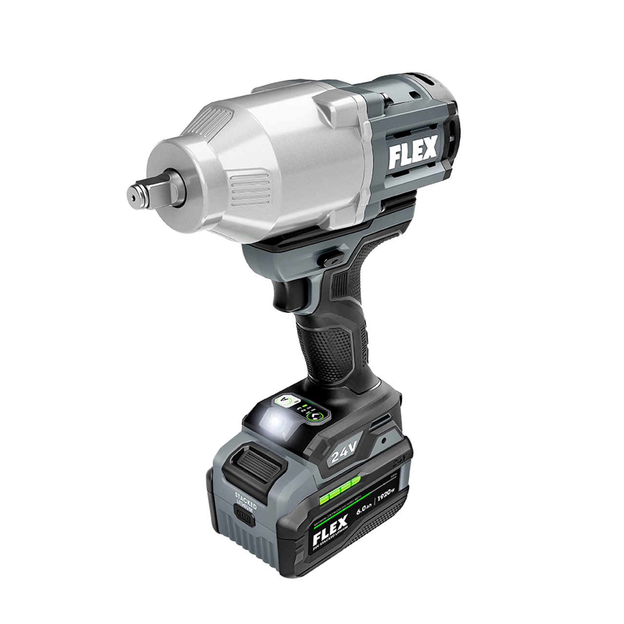 FLEX FL-FX1471-1C 24V 1/2in High Torque Impact Wrench 5.0Ah Kit