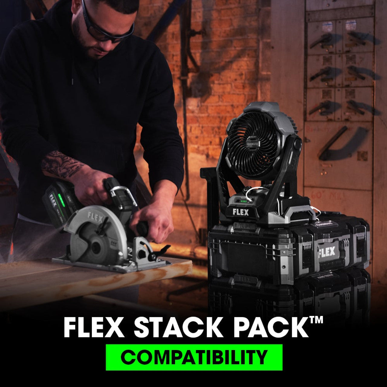 FLEX FL-FX5471-Z 24V Jobsite Fan Bare Tool