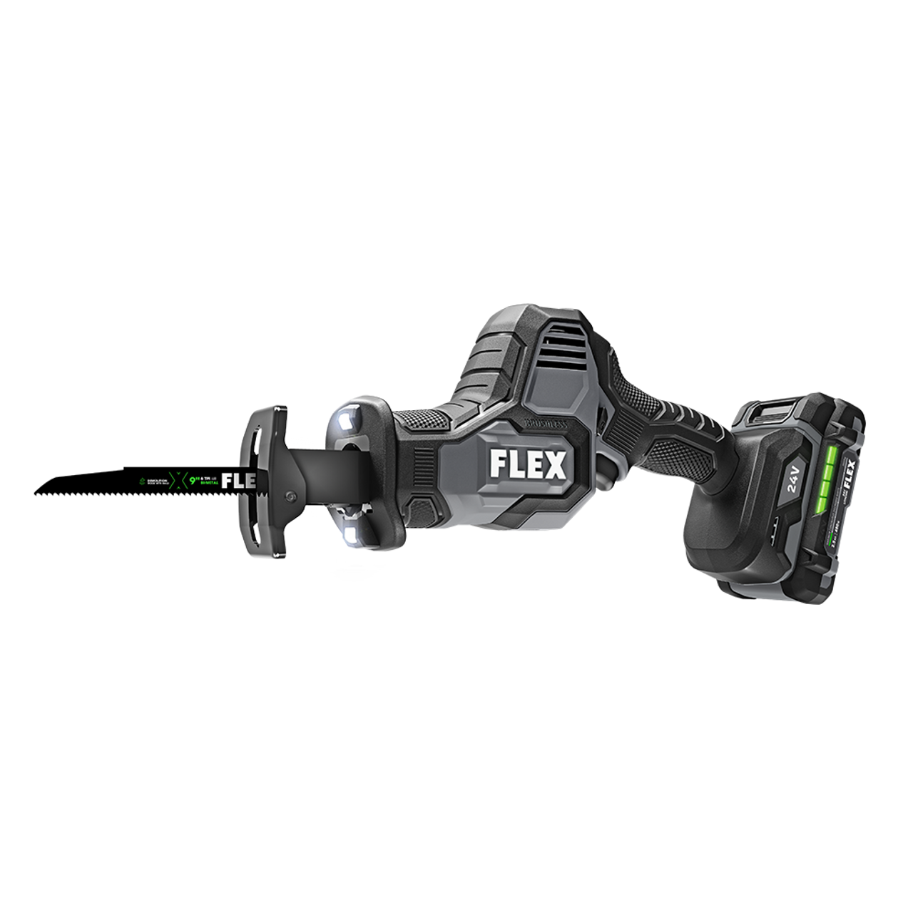 FLEX FL-FX2241-1A 24V One-Handed Reciprocating Saw 2.5Ah Kit
