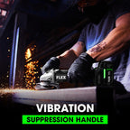 FLEX FL-FX3171A-1C 24V 5in Variable Speed Angle Grinder with Paddle Switch 5.0Ah Kit