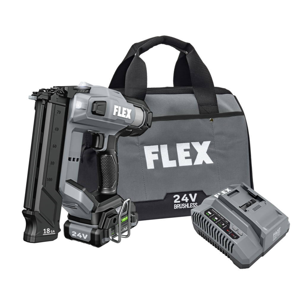 FLEX FL-FX4331-1A 24V 18GA Brad Nailer 2.5Ah Kit