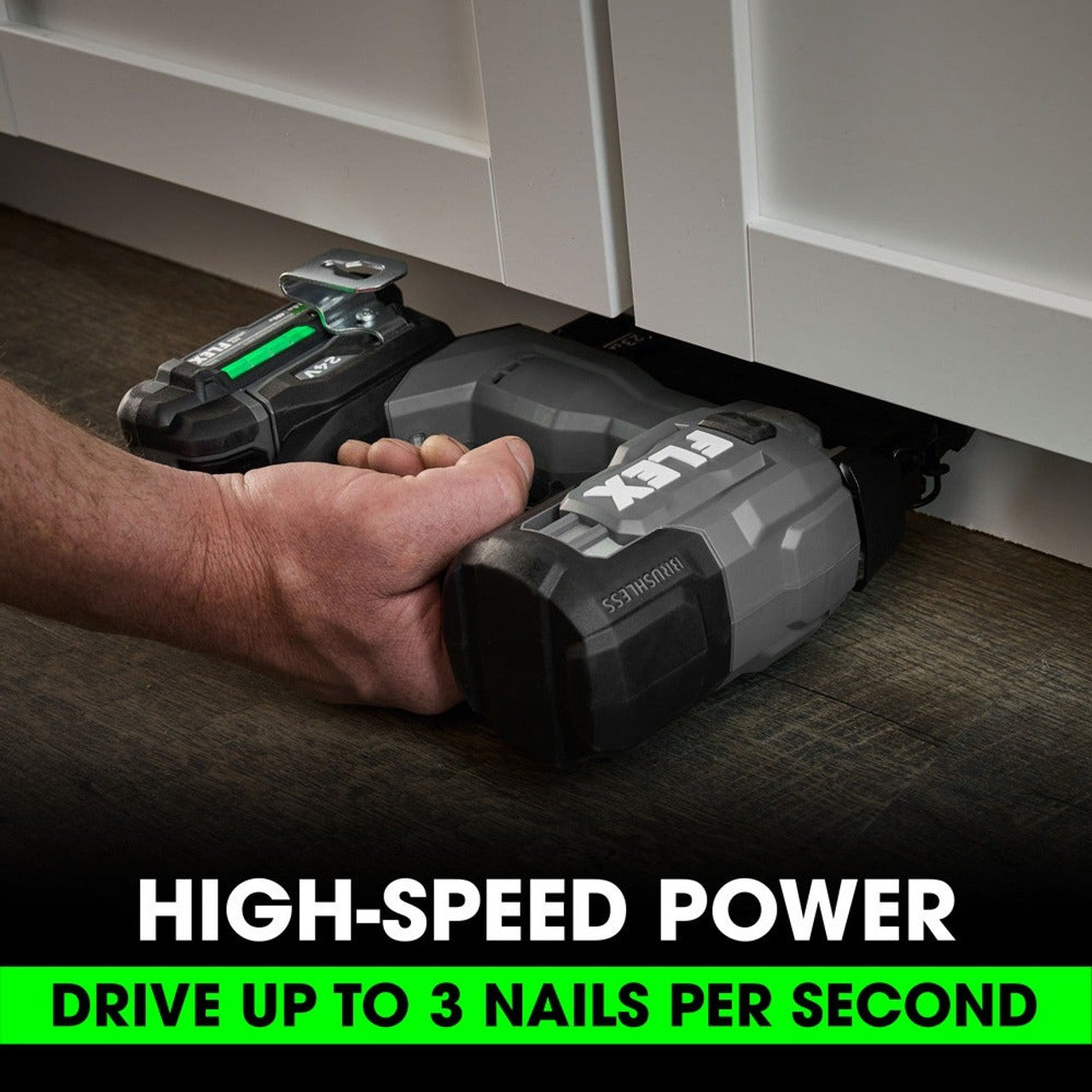 FLEX FL-FX4341-1A 24V 23Ga Pin Nailer 2.5Ah Kit
