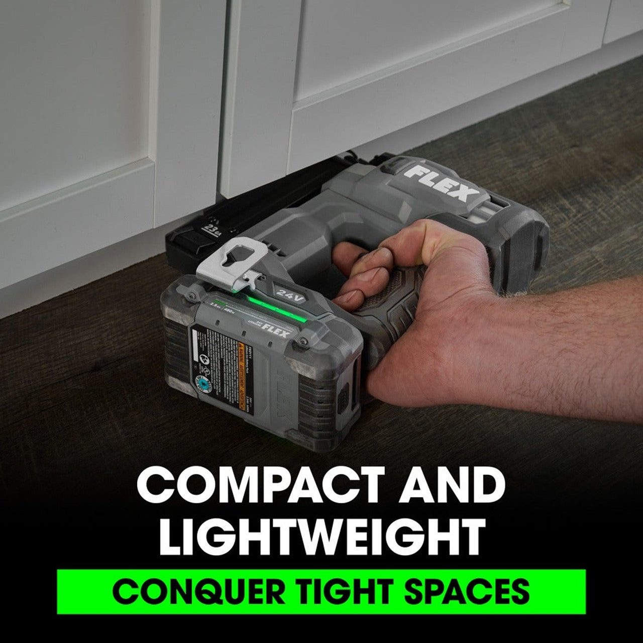 FLEX FL-FX4341-1A 24V 23Ga Pin Nailer 2.5Ah Kit
