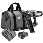 FLEX FL-FX4351A-1C 24V 21deg Framing Nailer 5.0Ah Kit
