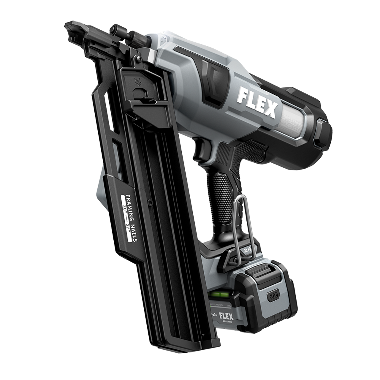 FLEX FL-FX4351A-Z 24V 21deg Framing Nailer Bare Tool