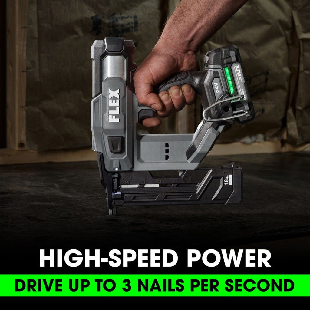 FLEX FL-FX4511-Z 24V 1/4in Narrow Crown Stapler Bare Tool