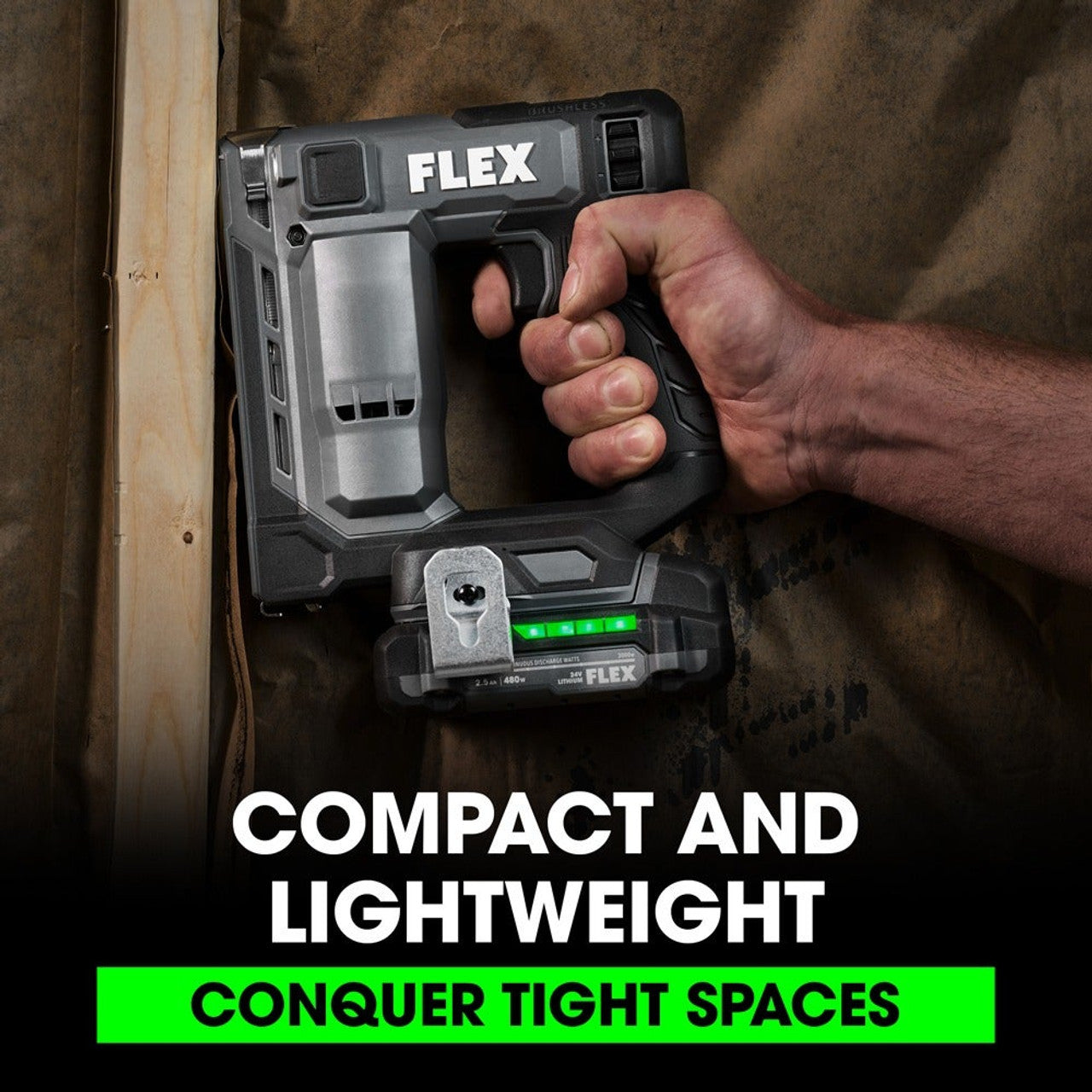FLEX FL-FX4521-Z 24V 3/8in Stapler Bare Tool