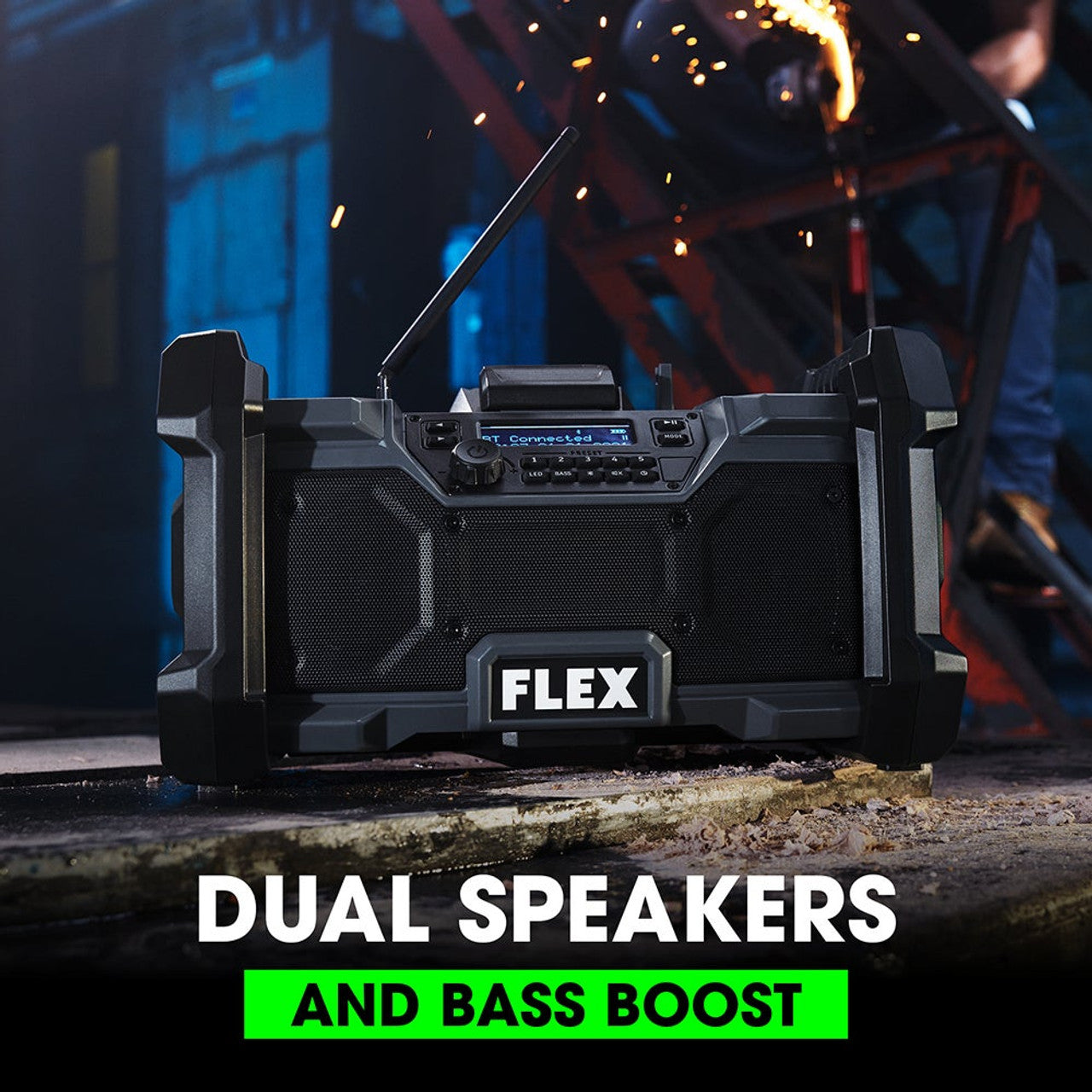 FLEX FL-FX5351-Z 24V Jobsite Radio Bare Tool