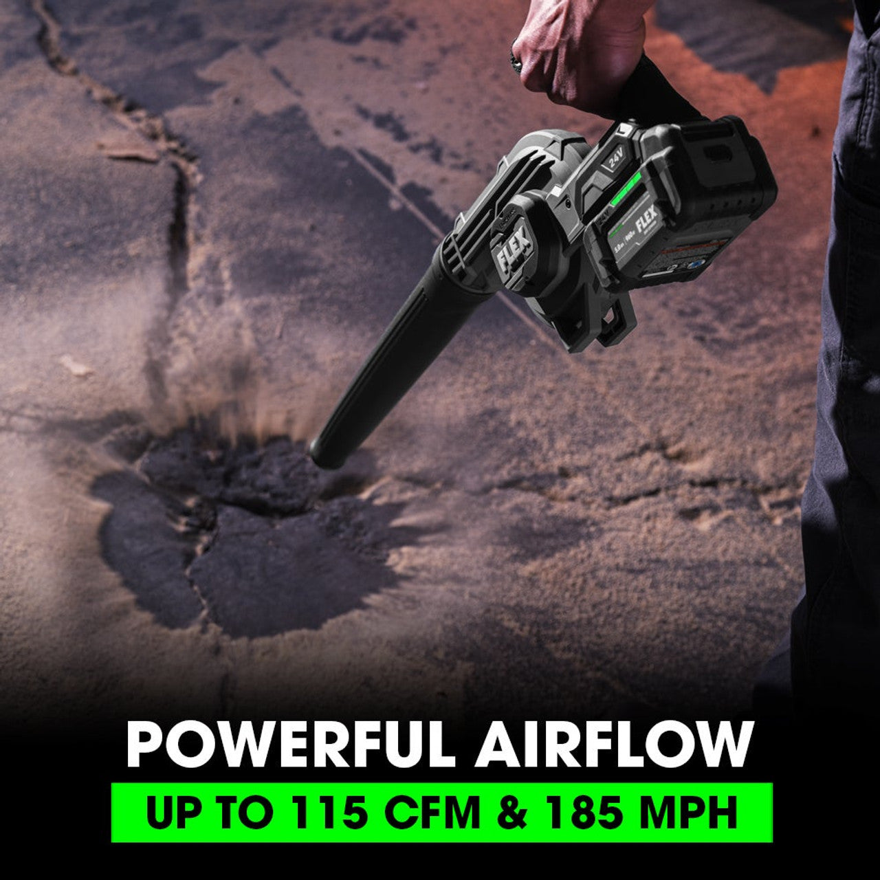 FLEX FL-FX5441-Z 24V Jobsite Blower Bare Tool