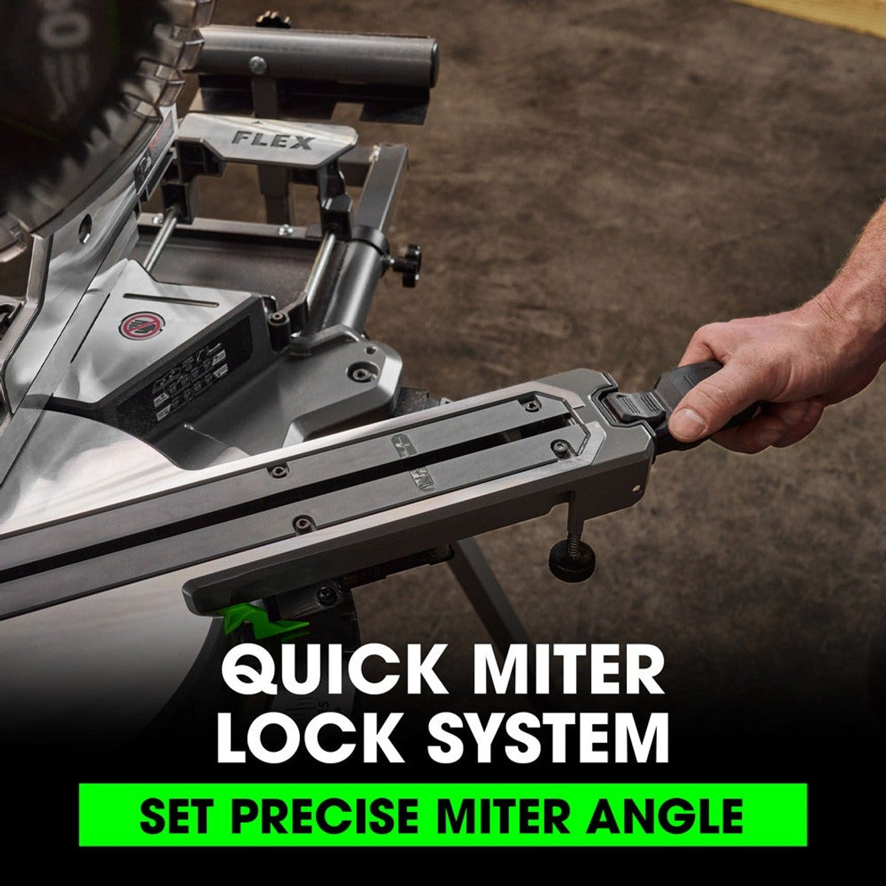 FLEX FL-FX7141A-Z 24V 12in Sliding Compound Miter Saw Bare Tool