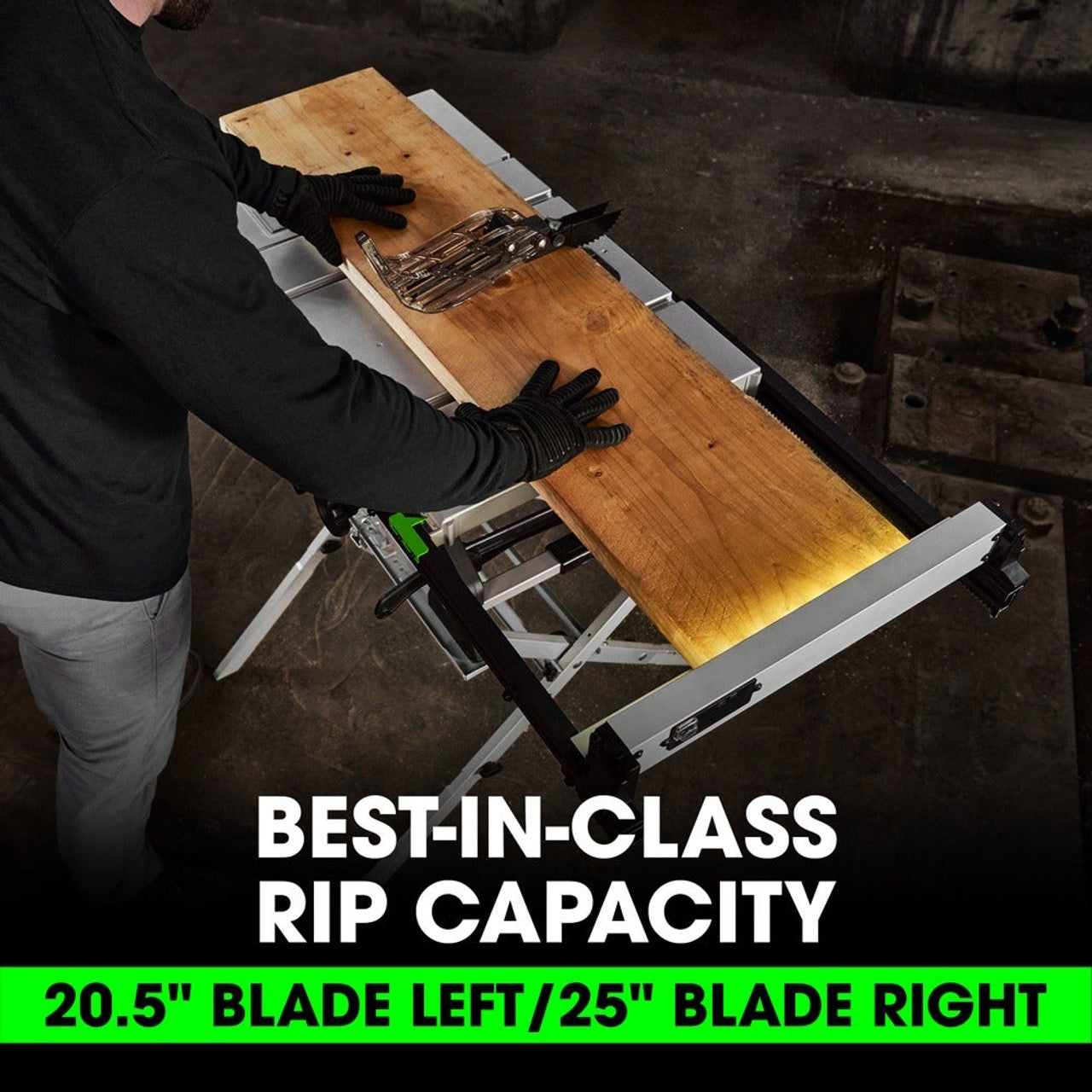 FLEX FL-FX7211-1H 24V 8-1/4in Table Saw Stacked Lithium 6.0Ah Kit