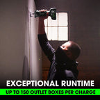 FLEX FL-FXM203-2AA 24V Drywall Screw Gun & Cutout Tool 2-Tool Combo 2x 2.5Ah Kit