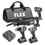 FLEX FL-FXM401-2A 24V 4-Tool Combo 2x 2.5Ah Kit