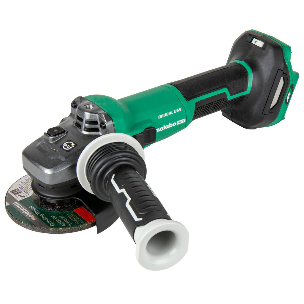 Metabo-HPT HPT-G3612DVEQ6M 36V MultiVolt 4-1/2in Variable Speed Slide Switch Angle Grinder (Bare Tool)