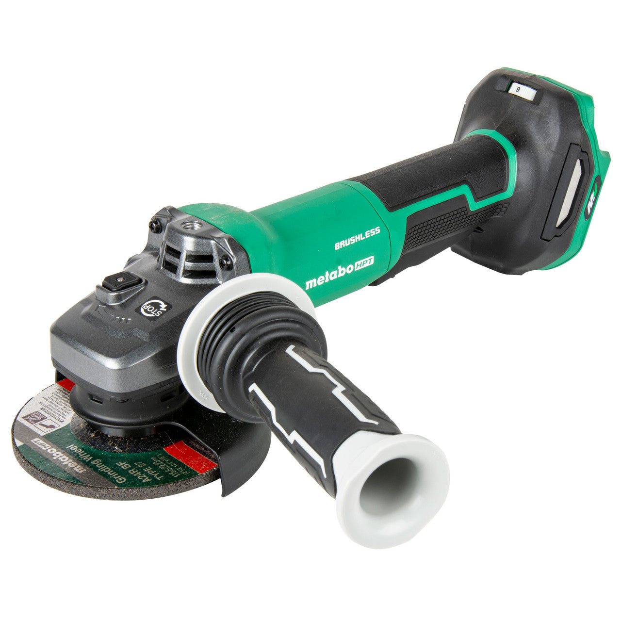 Metabo-HPT HPT-G3612DVFQ6M 36V MultiVolt 4-1/2in Variable Speed Paddle Switch Angle Grinder (Bare Tool)