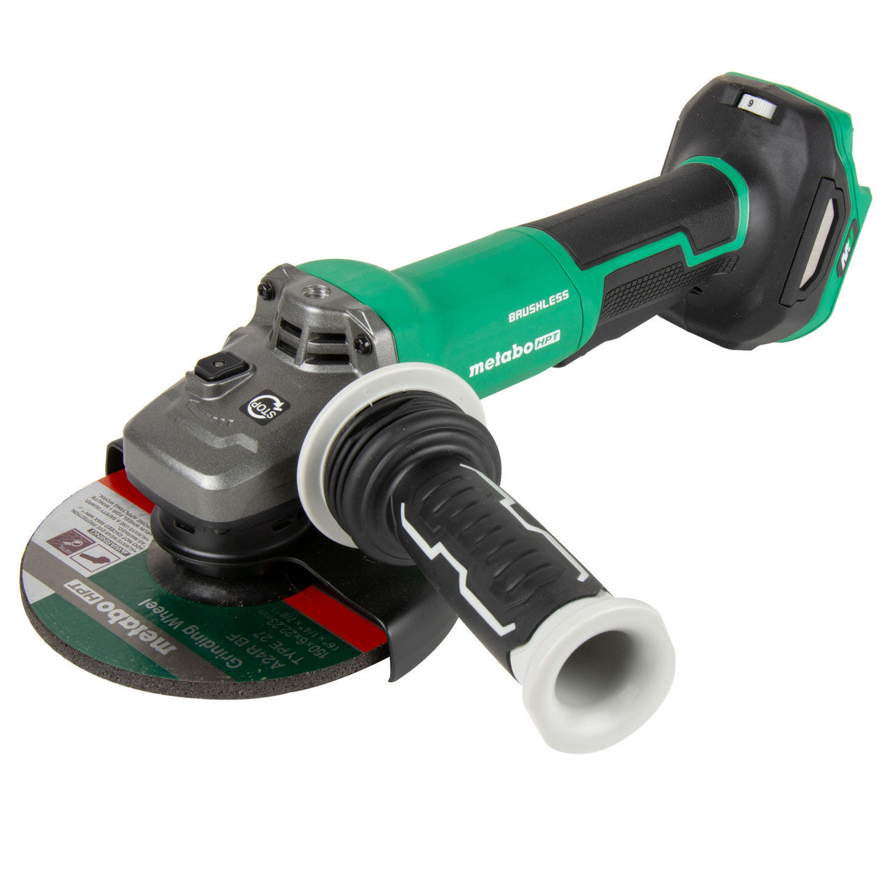 Metabo-HTP HPT-G3615DVFQ6M 36V MultiVolt 6in Variable Speed Paddle Switch Angle Grinder (Bare Tool)
