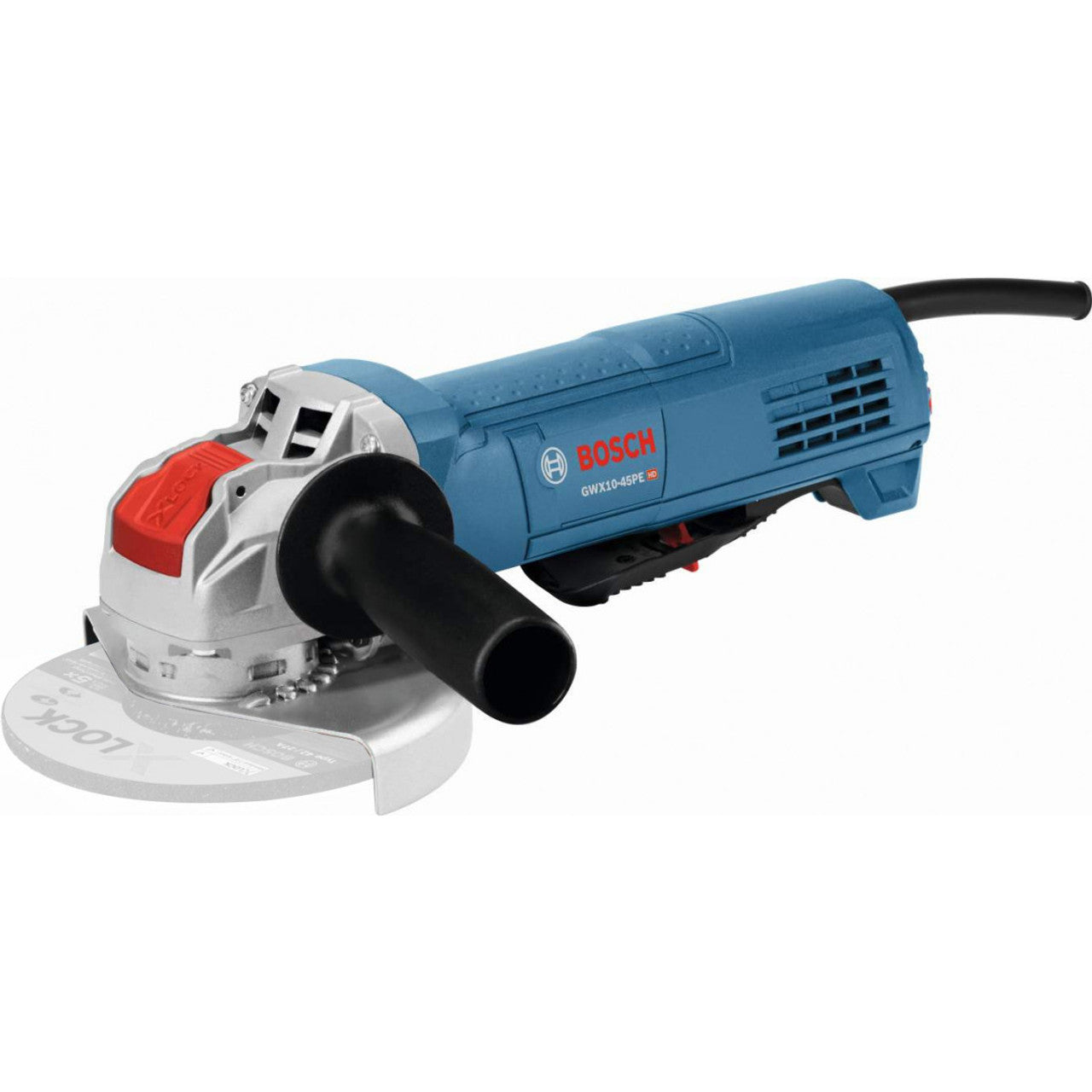 Bosch BOS-GWX10-45PE 4-1/2in. X-LOCK Ergonomic Angle Grinder with Paddle Switch