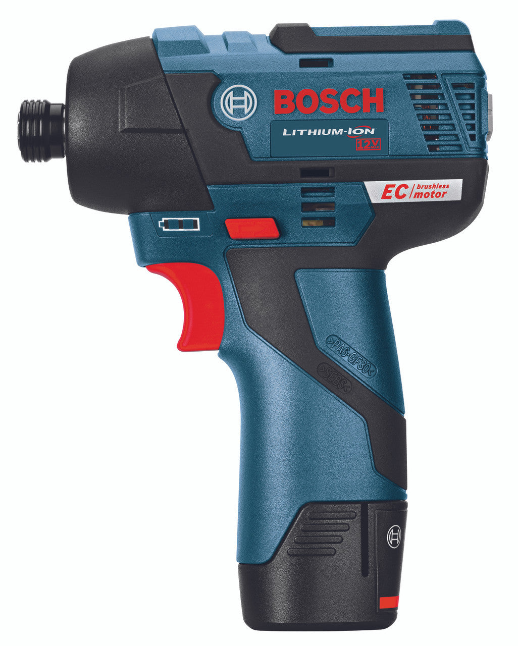 Bosch BOS-PS42-02 12V MAX EC Brushless Impact Driver Kit with 2x 2.0Ah Batteries