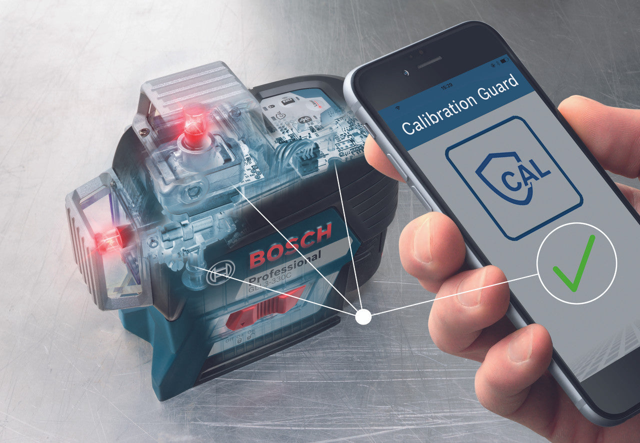 Bosch BOS-GLL3-330C 360 Degree Connected Three-Plane Leveling