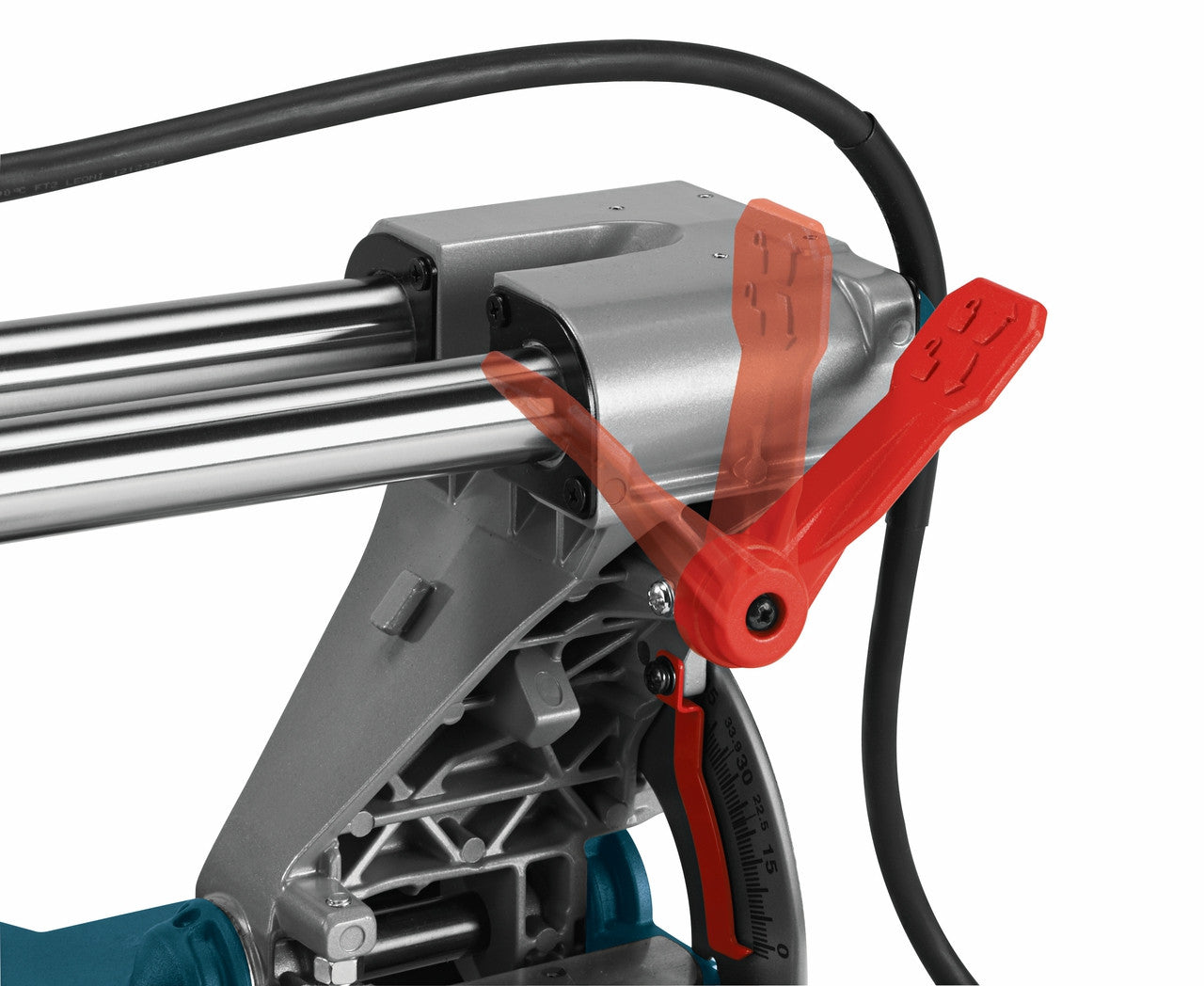 Bosch BOS-CM8S 8-1/2in Single Bevel Sliding Mitre Saw