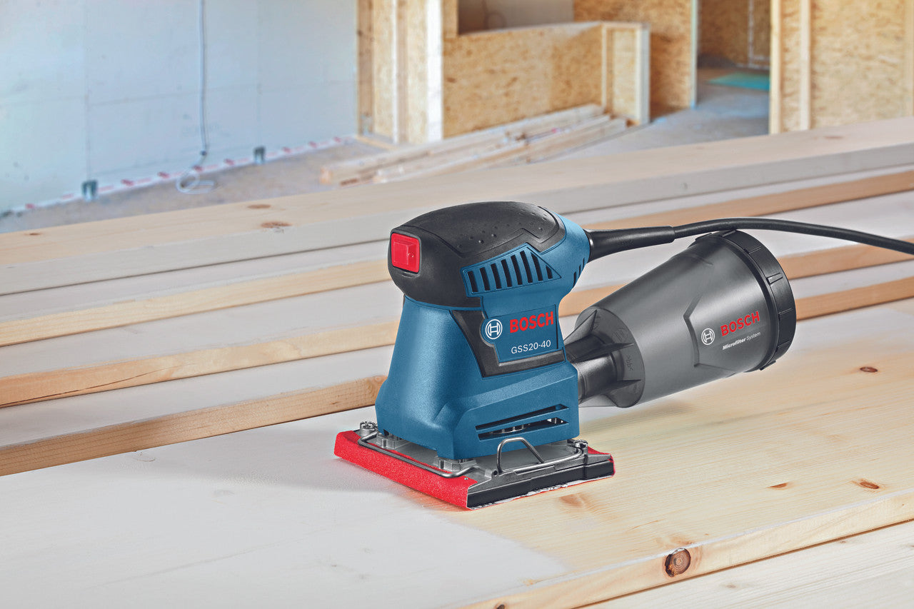 Bosch BOS-GSS20-40 1/4-Sheet Orbital Finishing Sander